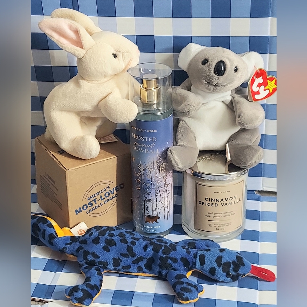 TY Beanies & Bath & Body Works Lot